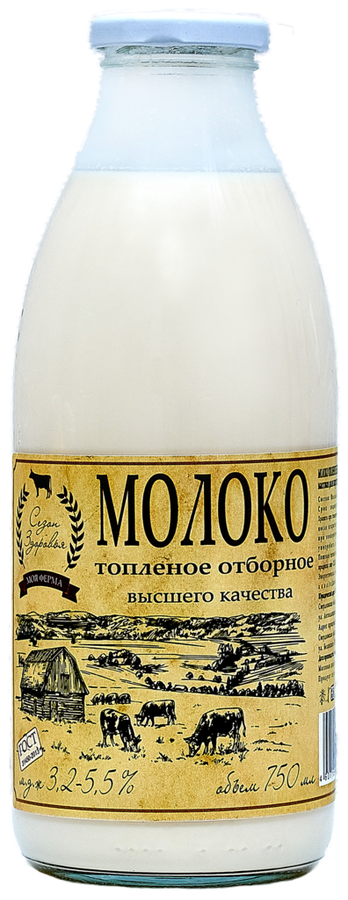 

Молоко стерилизованное топленое Сезон здоровья отборное 3,2–5,5% без змж 750 мл