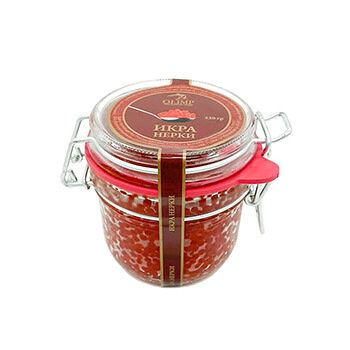 Икра нерки лососёвая зернистая «Новая путина 2022», «Олимп»