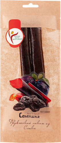 

Слива сушеная Семушка Фруктовый лаваш 80 г