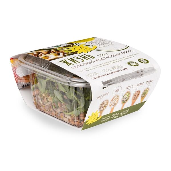 Салатный ростковый микс Жизнь 150 г