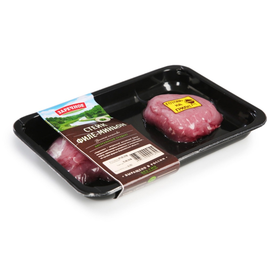 

Стейк Заречное Филе-миньон из мяса молодого бычка, травяного откорма