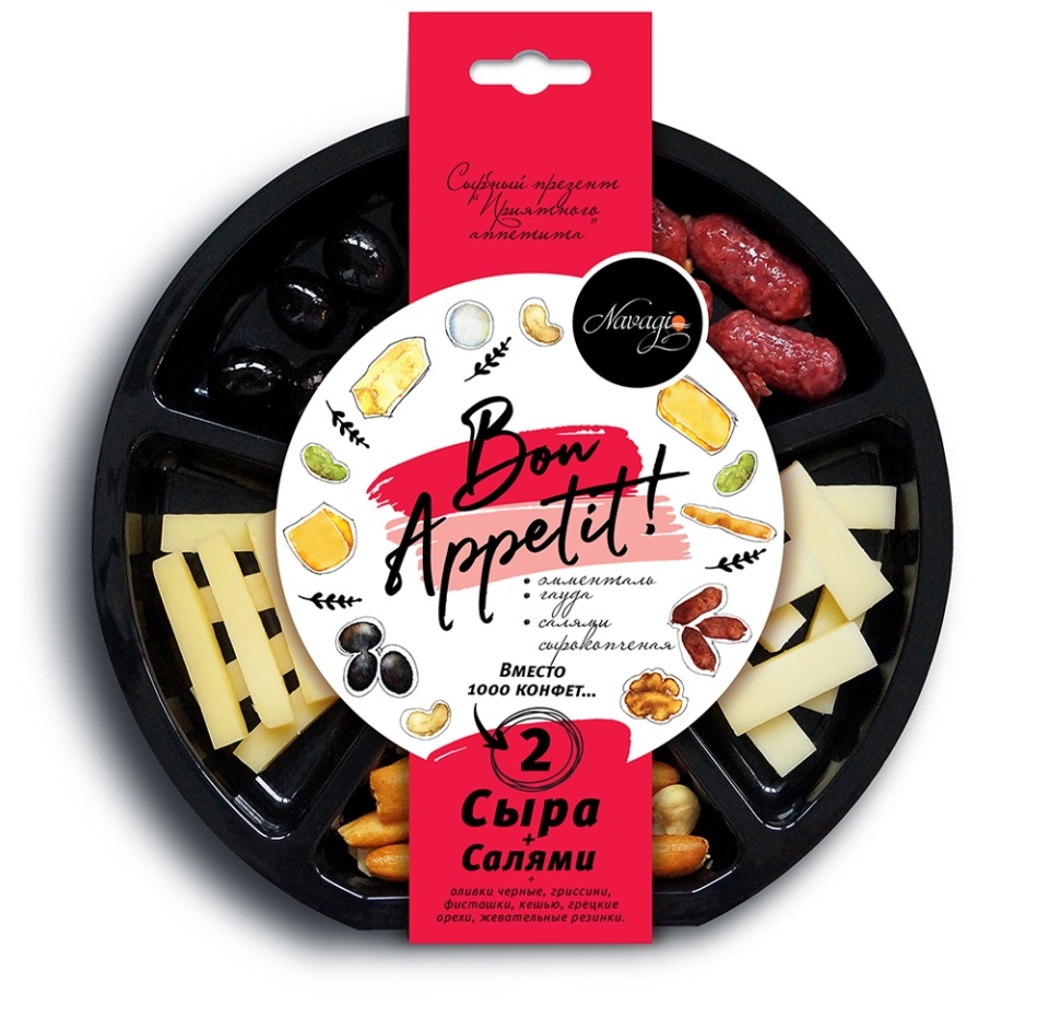 

Сырный презент Bоn Appetit Navagio 148.5 г