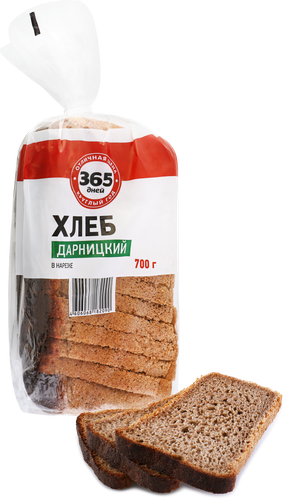 

Хлеб 365 дней Дарницкий в нарезке