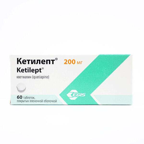 Кетилепт DHT 200мг N60