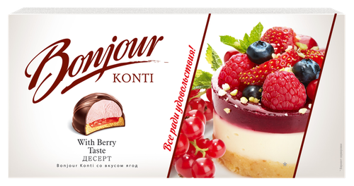 

Десерт Bonjour со вкусом Ягод 232 г