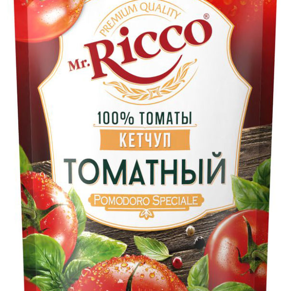 Кетчуп Mr.Ricco Pomodoro Speciale Томатный 350 г