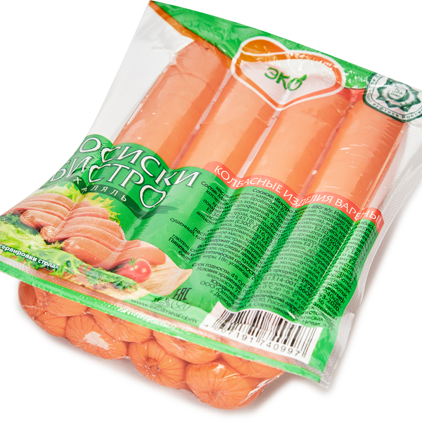 Сосиски Эколь Бистро Халяль