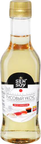 

Уксус рисовый Sen Soy Premium для приготовления суши и роллов 3% 220 мл