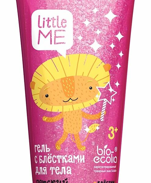 ESTEL Детский гель с блестками для тела Little Me, 60 мл
