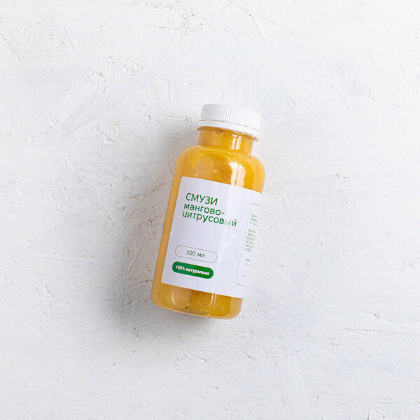 Смузи мангово-цитрусовый с чиа