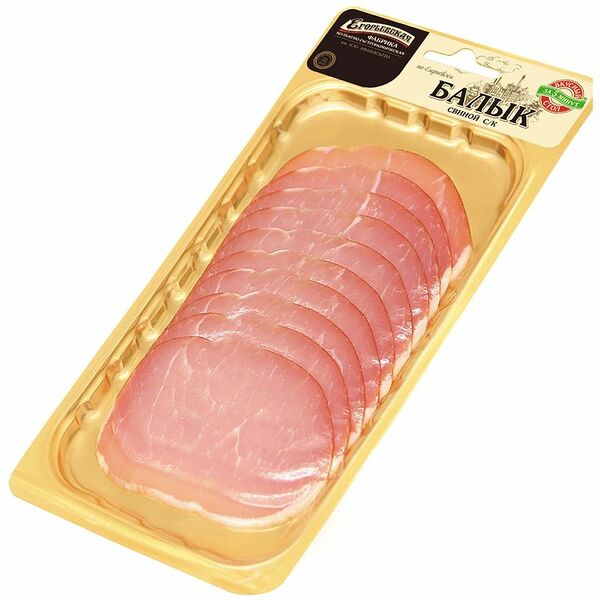 Балык свиной Егорьевская КГФ По-Егорьевски сырокопчёный нарезка, 115г