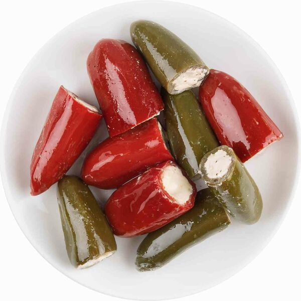 Ассорти перцев Глобус Греко с сыром