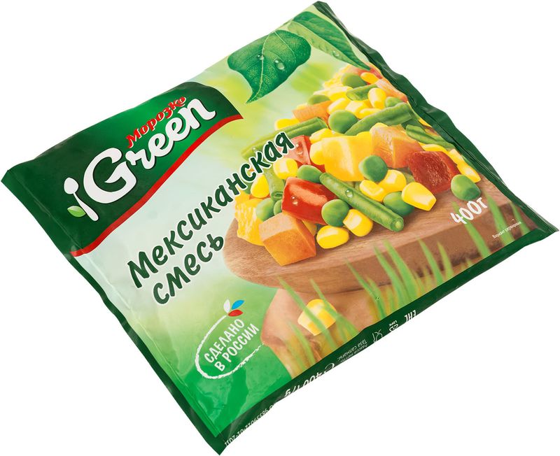 

Смесь овощная Морозко Green мексиканская 400 г