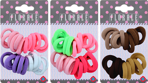 Резинки для волос Sweetornament Florale цвет в ассортименте 24 шт.