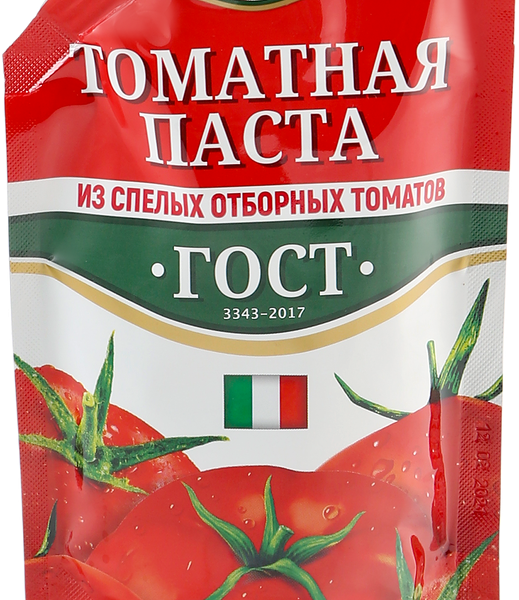 Паста томатная ГЛАВПРОДУКТ, ГОСТ
