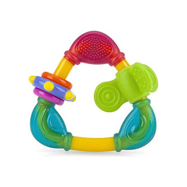 Nuby грызун игрушка треугольник 3M+