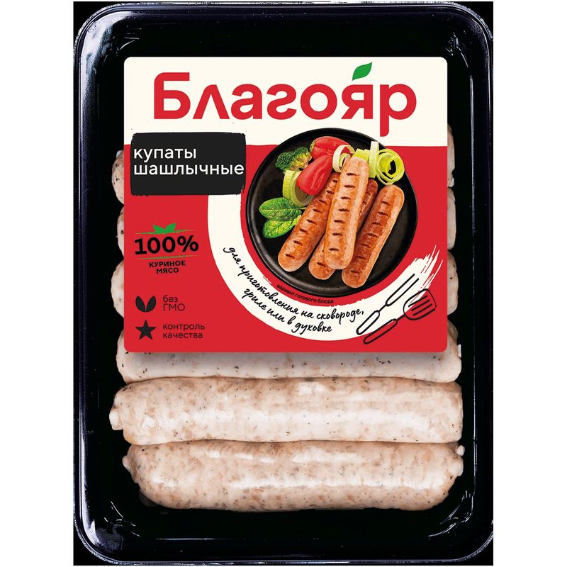 

Купаты Благояр Шашлычные 400 г