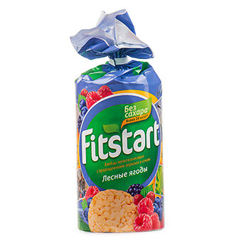 Хлебцы мультизлаковые Fitstart Лесные ягоды