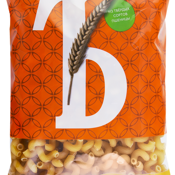 Макароны ТВЕРДЫЙ ЗНАК Рожки спиральные, группа А, 450г