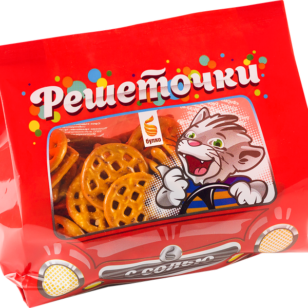Печенье Булко Решеточки пшеничные с солью