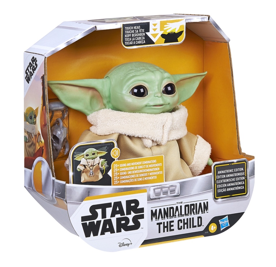 

Игрушка интерактивная Hasbro Star Wars Mandalorian The Child Animatronic F1119