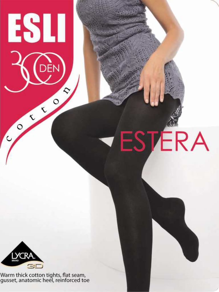 

Колготки женские ESLI Estera 300 den, nero 3