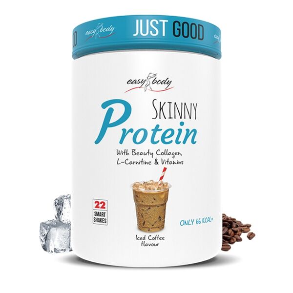Протеин Qnt Skinny Protein Холодный кофе (без сахара) 450 г, Бельгия