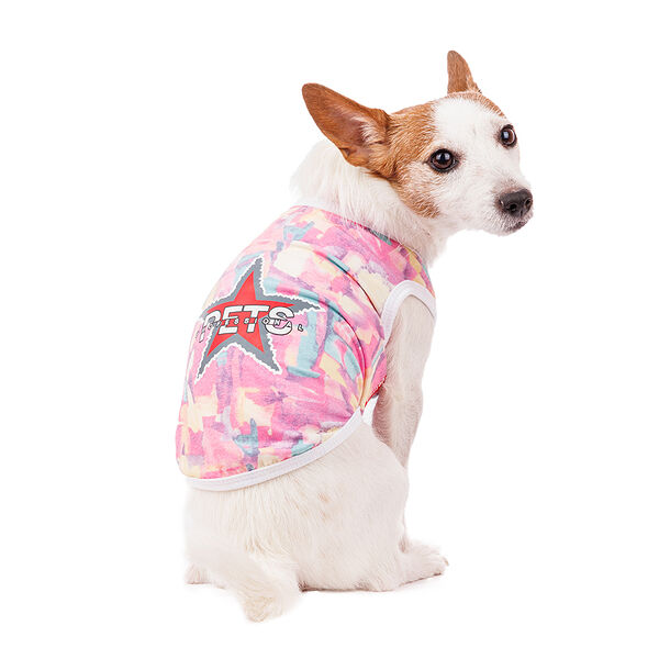 Футболка для собак L розовый (унисекс)