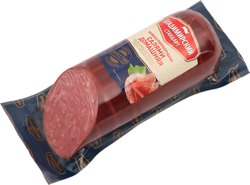 

Салями Владимирский стандарт Домашняя полукопченая 350 г