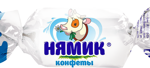 Конфеты Акконд Нямик вес до 250г