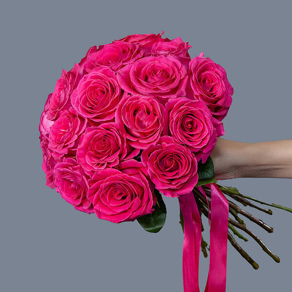 Монобукет 17 Роз Pink Floyd под ленту