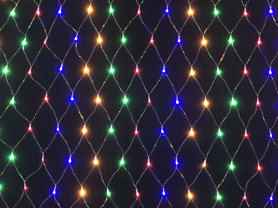 

Электрогирлянда-сеть для внутренних помещений и улицы Homeclub 160LED-ламп, 2х1,5м, мультиколор, IP44 Арт. BLS2079