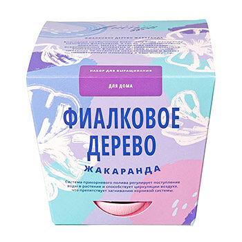 Набор для выращивания растений Тысяча листьев Фиалковое дерево (жакаранда), Россия