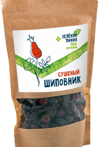 Шиповник Зеленая Линия сушеный 100г