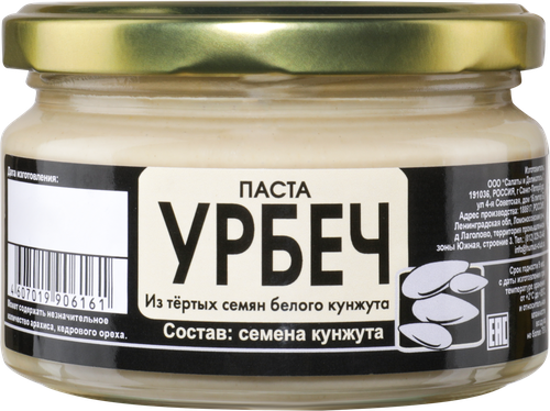 

Урбеч из семян белого кунжута