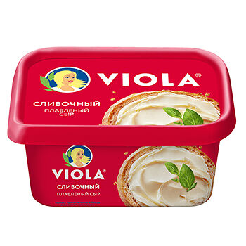 Сыр плавленый Viola Сливочный 50% 400г