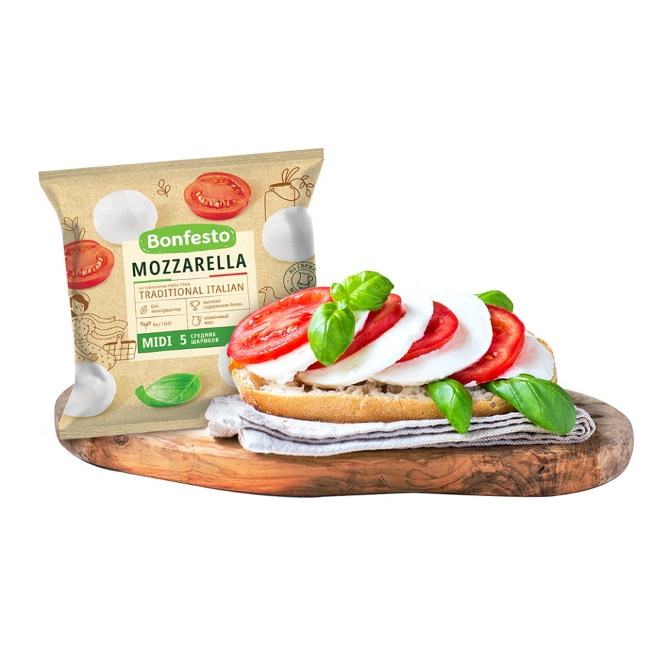 

Сыр Bonfesto Моцарелла 45% 250 г