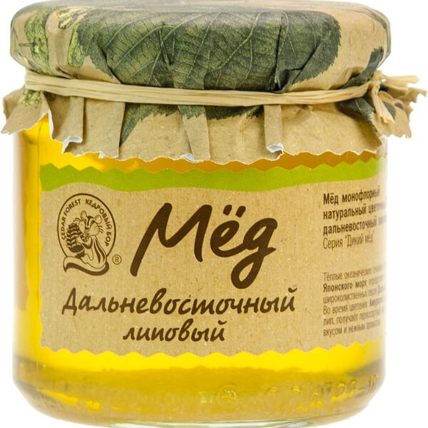 Мед Кедровый Бор Дальневосточный липовый 245г