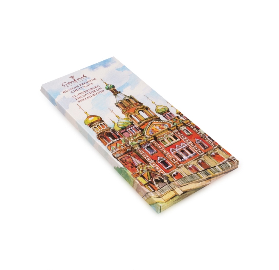 

Шоколад горький Конфаэль Спас-На-Крови плитка малая 60 г