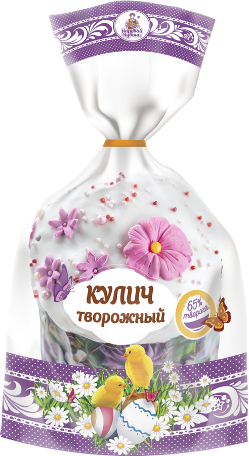 

Кулич Каравай Кубани Творожный 250 г