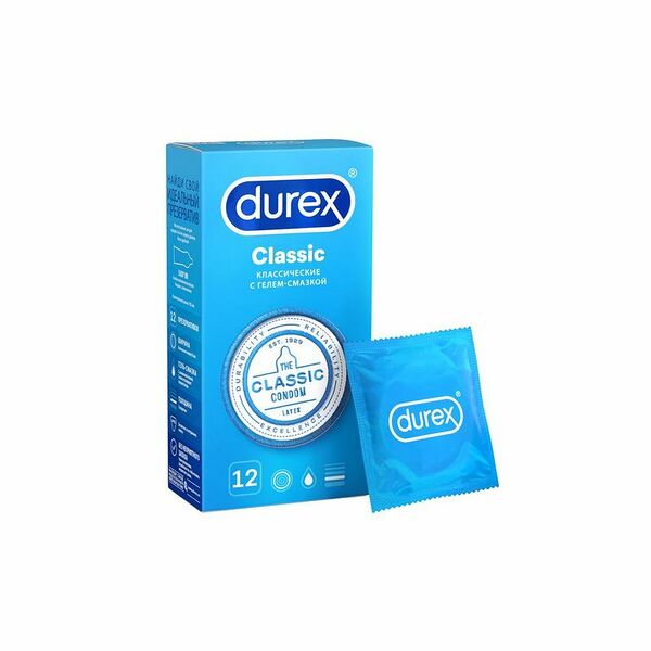 Презервативы Durex Classic, 6х12шт