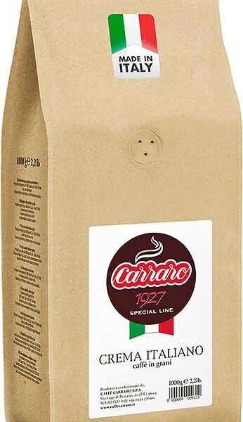 Кофе в зернах Carraro 1927 Special line Crema Italiano 1кг