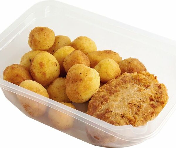 Котлета Натурово из свинины с запеченным картофелем 280г