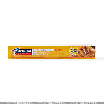 Бумага для выпечки Arcasa антипригарная и стойкая с двухсторонним силиконовым покрытием