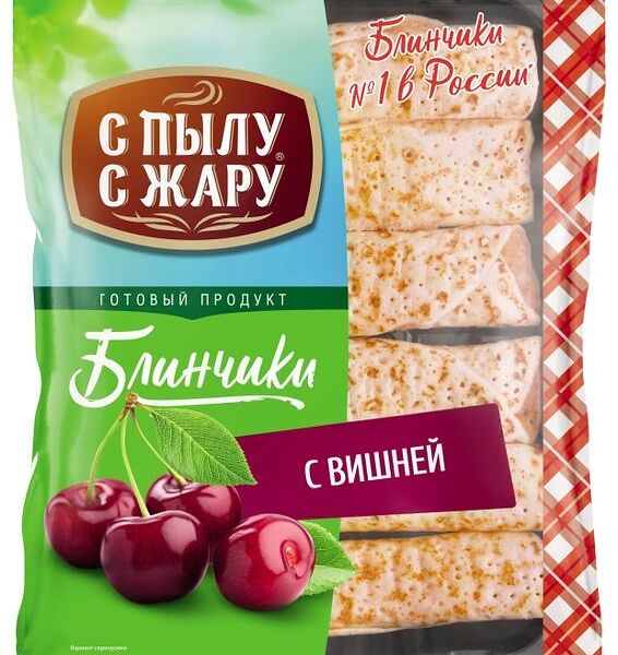 Блины С Пылу с Жару с вишней, 360г