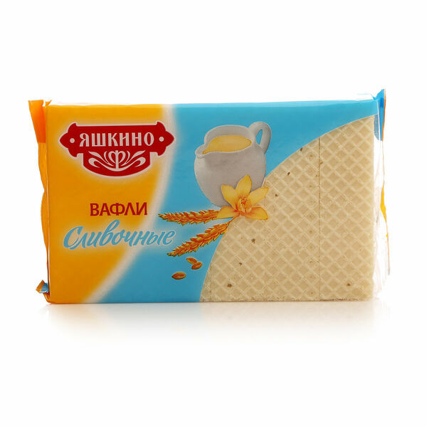 Вафли сливочные ТМ Яшкино