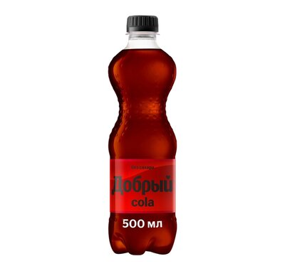 Напиток Добрый Кола (Cola) без сахара 500 мл