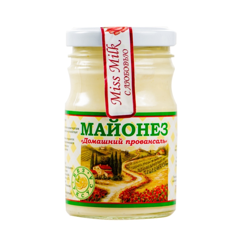 

Майонез Miss Milk Домашний провансаль 67% 200 г