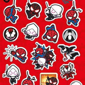Наклейки объемные MARVEL Человек-паук в ассортименте