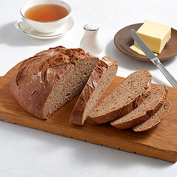 Ржаной заварной хлеб на закваске